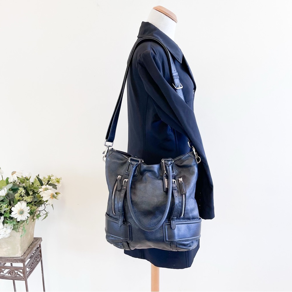 Cole Haan Black Leather Shoulder Bag
